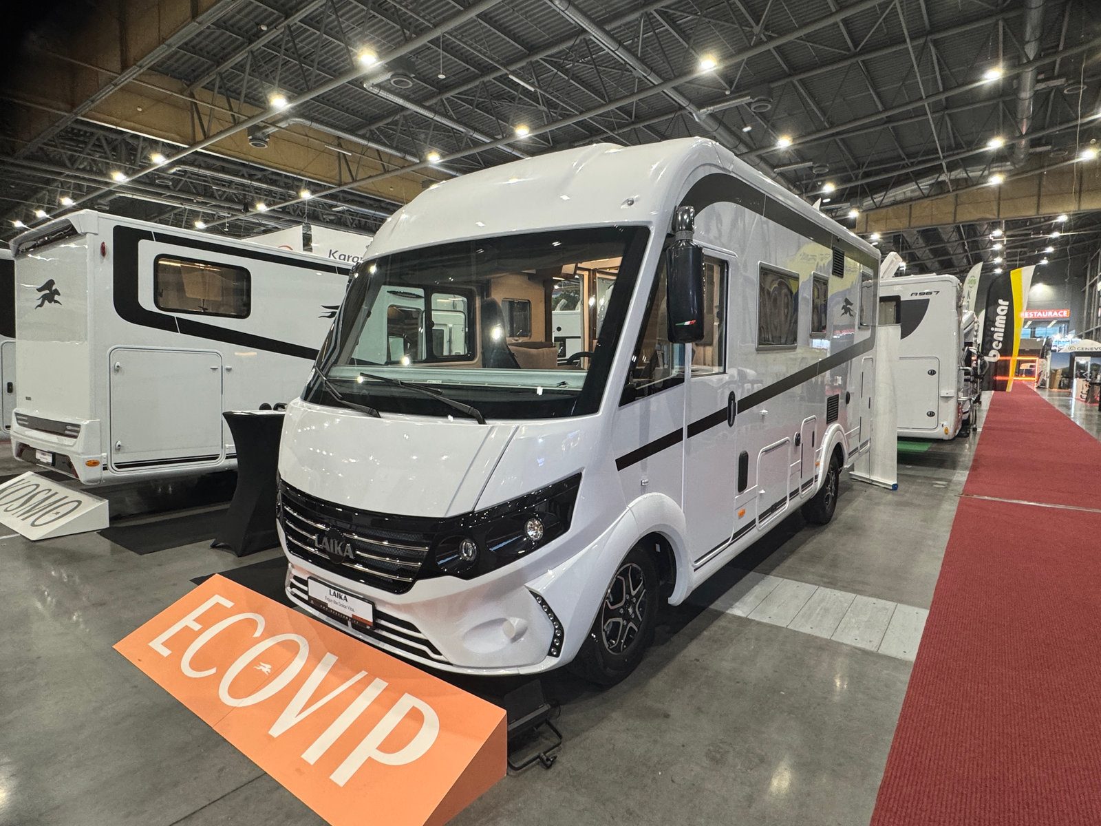 Expozice BENEcamp na Caravaning Brno