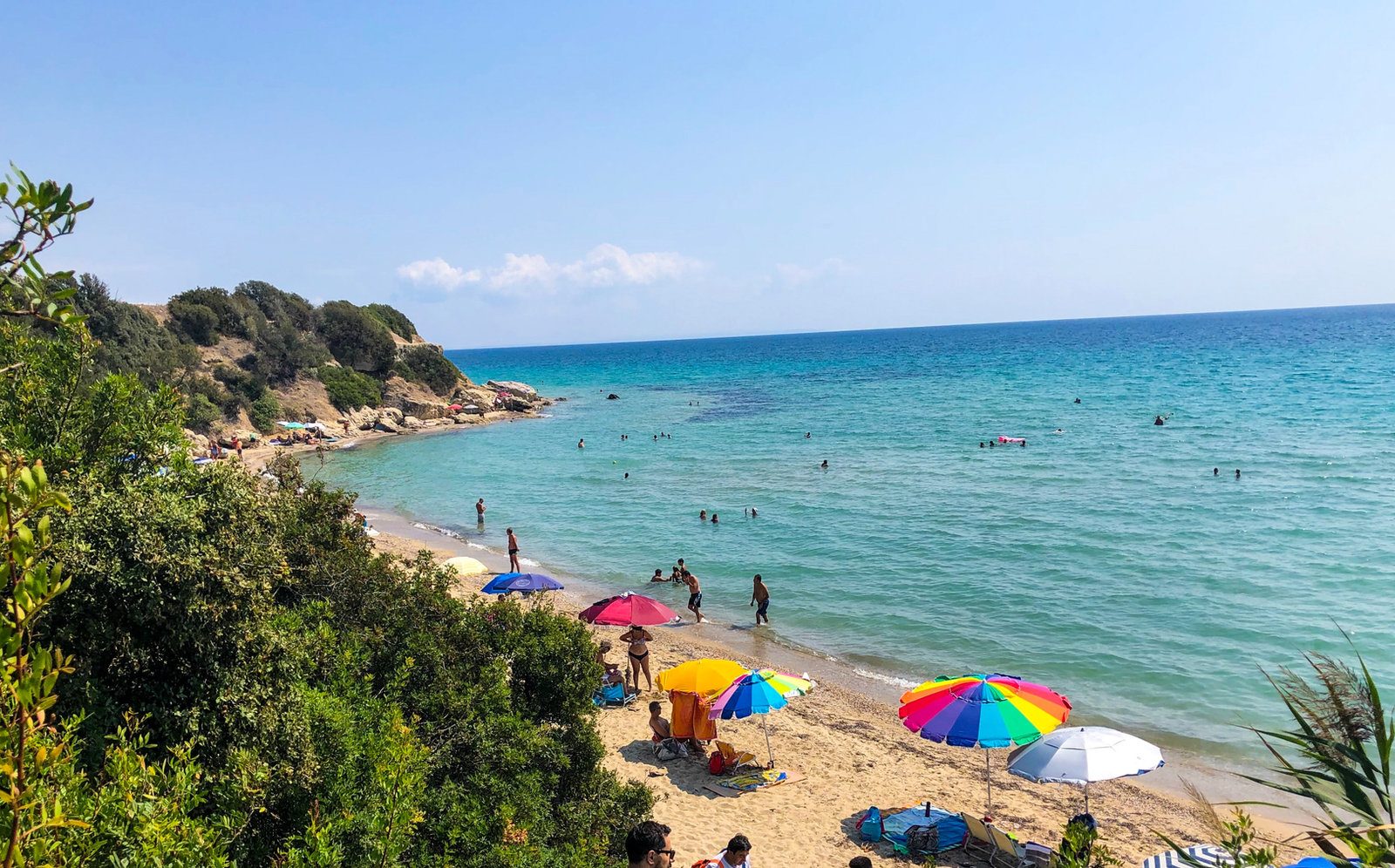 Chalkidiki obytným autem