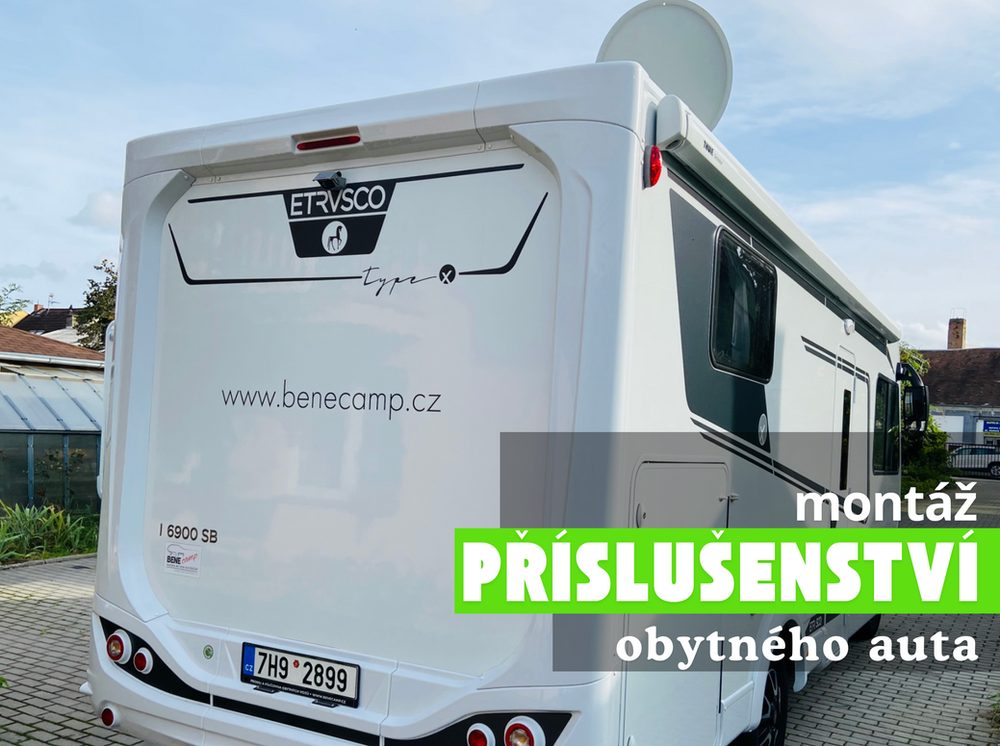 Vylepšete své obytné auto - montáž příslušenství