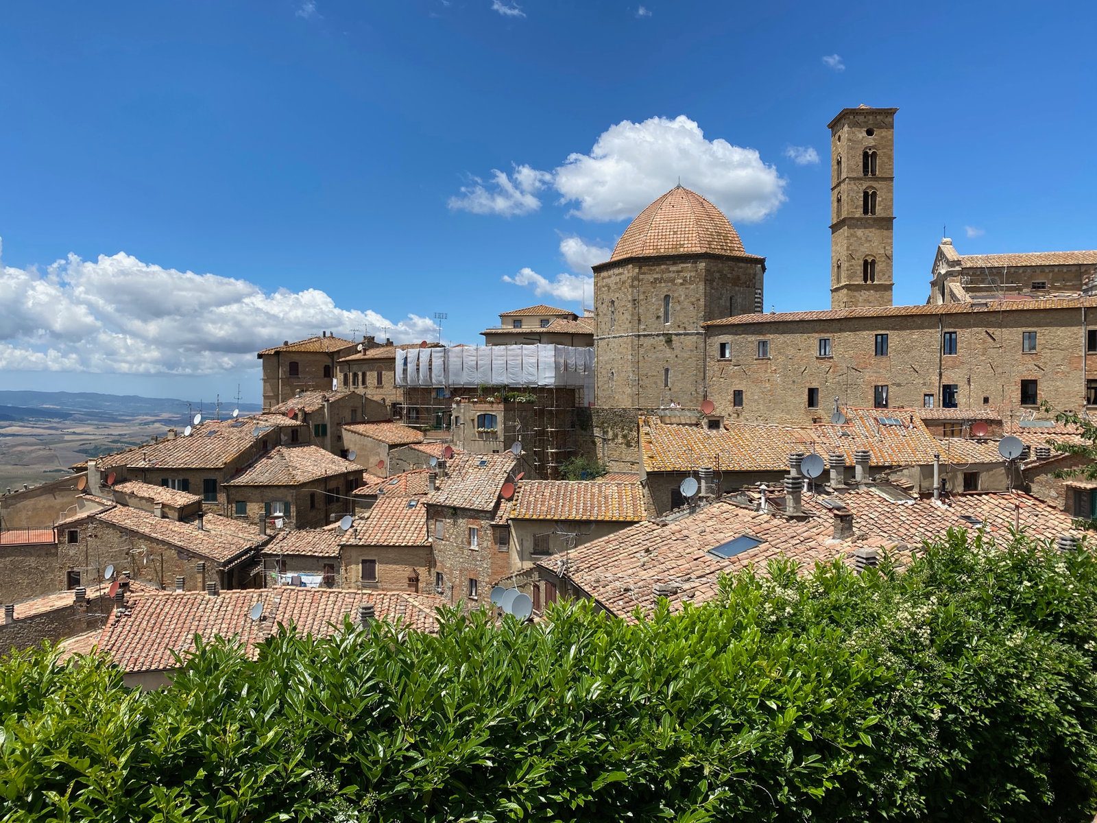 Toskánsko obytným autem - Volterra
