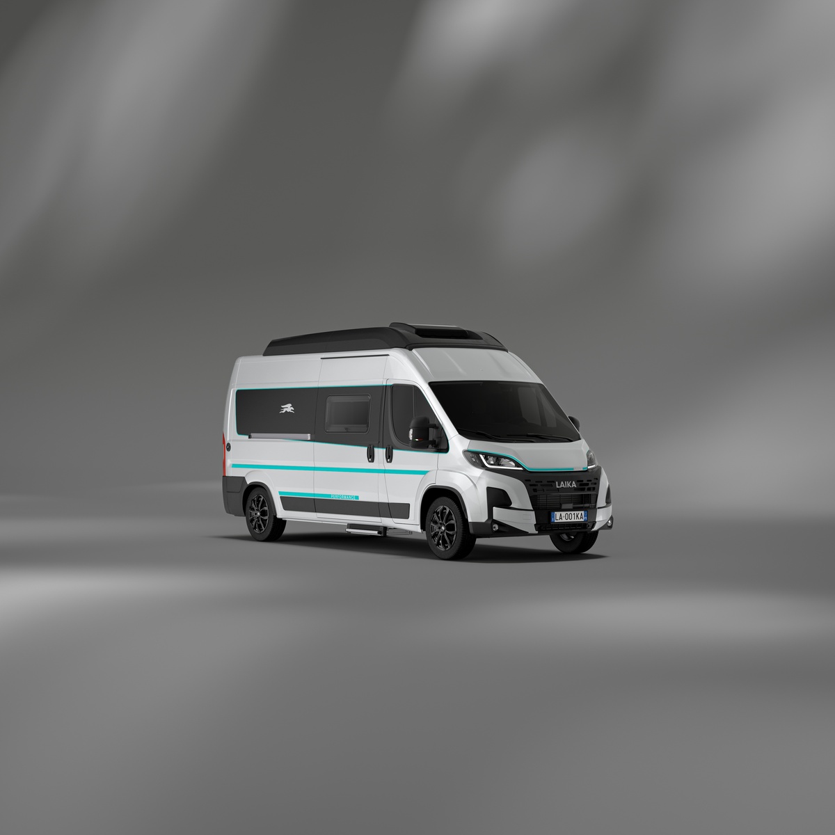 LAIKA Ecovip Performance 600 — čelní pohled, Grigio Torino