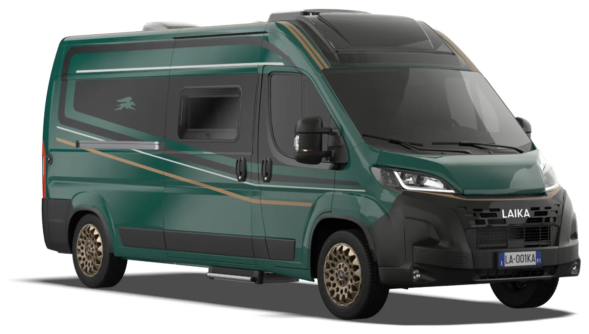 LAIKA Ecovip Evoluzione 600 v zeleném laku Verde Mugello